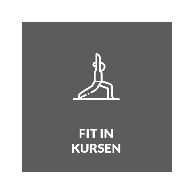 Fit in Kursen Icon in grau